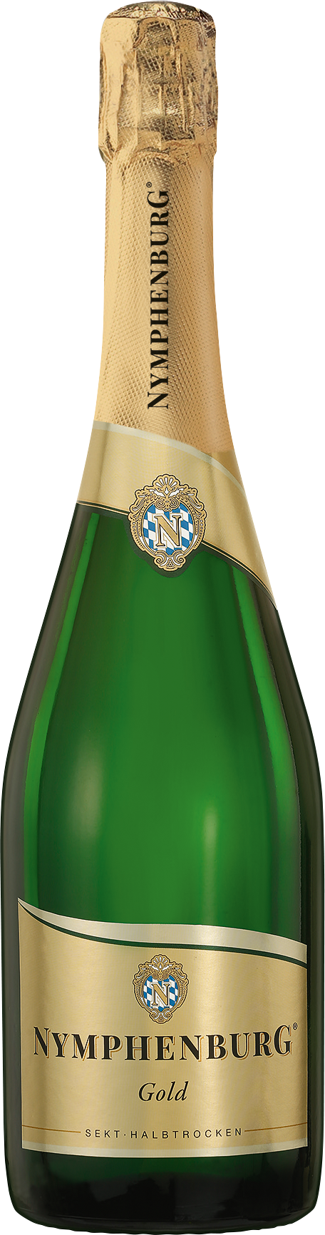 Bild: Abbildung zeigt das Produkt Nymphenburg Sekt Gold halbtrocken