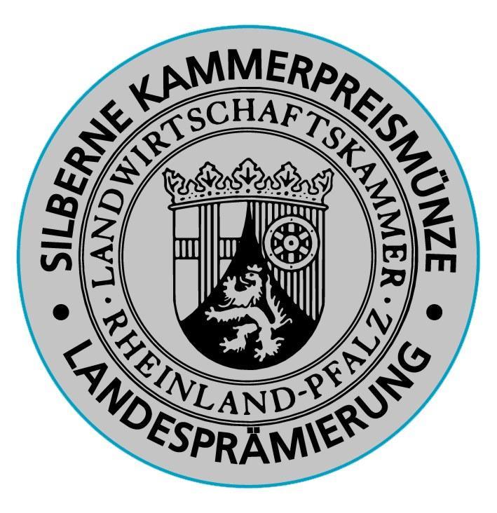 Logo: Ausgezeichnet mit Silbermedaille bei der LWK-Landesweinprämierung 2024