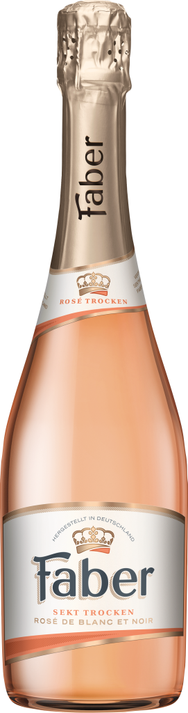 Bild: Abbildung zeigt das Produkt Faber Sekt Rosé trocken